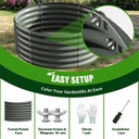 Aluminum agricultural basin